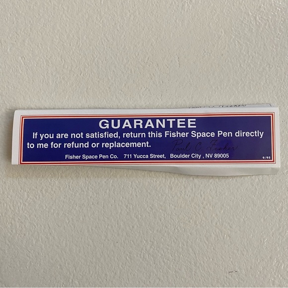 Fisher Space Pen - 25th Anniversary of Apollo 11 Mission Edition - Picture 13 of 16